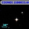 COSMOS J100033.44+020858.5