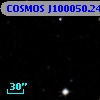 COSMOS J100050.24+020854.0