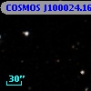 COSMOS J100024.16+020853.1