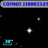 COSMOS J100033.89+020852.4