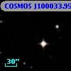 COSMOS J100033.95+020847.3