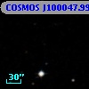 COSMOS J100047.99+020836.3