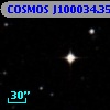 COSMOS J100034.35+020832.2
