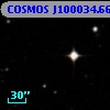 COSMOS J100034.66+020828.4