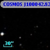 COSMOS J100042.82+020809.9