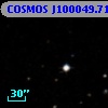 COSMOS J100049.71+020800.6