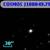 COSMOS J100049.78+020800.1