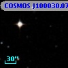 COSMOS J100030.07+020801.7