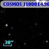 COSMOS J100014.90+020803.3