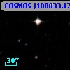 COSMOS J100033.12+020751.9