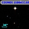 COSMOS J100032.88+020749.3