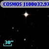 COSMOS J100032.97+020749.9