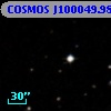COSMOS J100049.98+020744.0