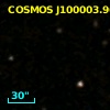 COSMOS J100003.96+021429.0