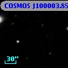 COSMOS J100003.85+020845.4