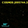 COSMOS J095744.33+021021.5