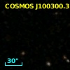 COSMOS J100300.31+022406.9