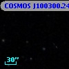 COSMOS J100300.24+022356.2