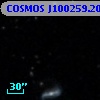 COSMOS J100259.20+022154.8