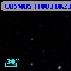 COSMOS J100310.23+022145.8