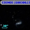 COSMOS J100300.57+022124.9