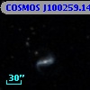 COSMOS J100259.14+022109.5