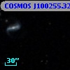 COSMOS J100255.32+022016.8