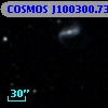 COSMOS J100300.73+022000.0