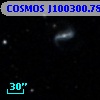 COSMOS J100300.78+022010.6