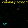 COSMOS J100300.73+021759.0