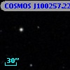 COSMOS J100257.22+022731.8