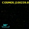 COSMOS J100239.81+022727.4