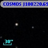 COSMOS J100220.69+022725.6