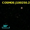 COSMOS J100250.22+022723.9
