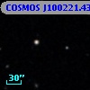 COSMOS J100221.43+022718.1