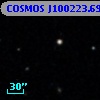 COSMOS J100223.69+022710.2
