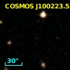 COSMOS J100223.53+022647.5