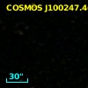COSMOS J100247.46+022700.5