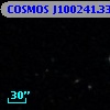 COSMOS J100241.33+022633.8
