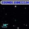 COSMOS J100222.94+022634.1