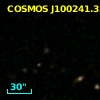 COSMOS J100241.33+022624.7