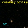 COSMOS J100221.89+022627.0