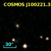 COSMOS J100221.33+022557.1