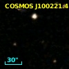 COSMOS J100221.41+022437.1