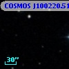 COSMOS J100220.51+022423.5