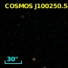 COSMOS J100250.54+022419.5