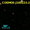 COSMOS J100223.22+022414.5