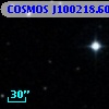 COSMOS J100218.60+022402.9