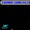 COSMOS J100241.20+022346.2