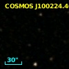 COSMOS J100224.40+022345.5
